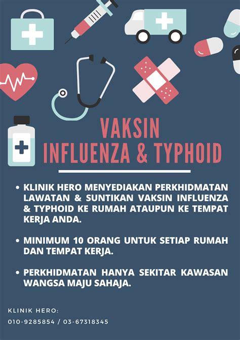 Bandingkan & dapatkan harga lebih hemat bisa dicicil customer service siap.setelah konfirmasi pembayaran, anda akan menerima kupon pembelian paket. Klinik Hero: Suntikan Typhoid by Klinik Hero