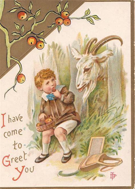 Have A Creepy Little Christmas With These Unsettling Victorian Cards