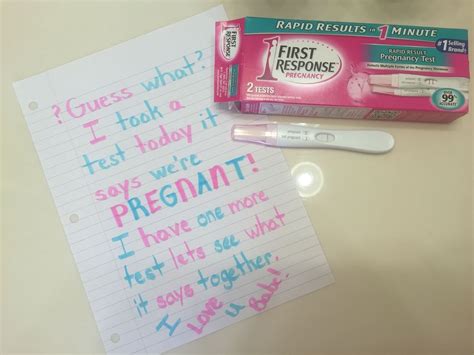 Pretty Pregnancy Announcement Ideas For Husband