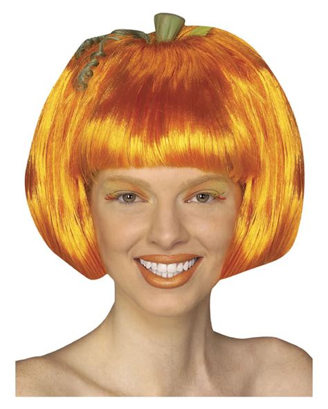 Cheeky Pumpkin Wig As Crazy Halloween Wig Horror