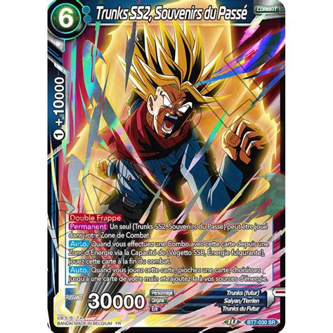 Copertina italiana del primo volume della evergreen edition, raffigurante il protagonista son goku e una versione kawaii del drago shenron. Carte Dragon Ball Super - VF - BT7-030 Trunks SS2 ...