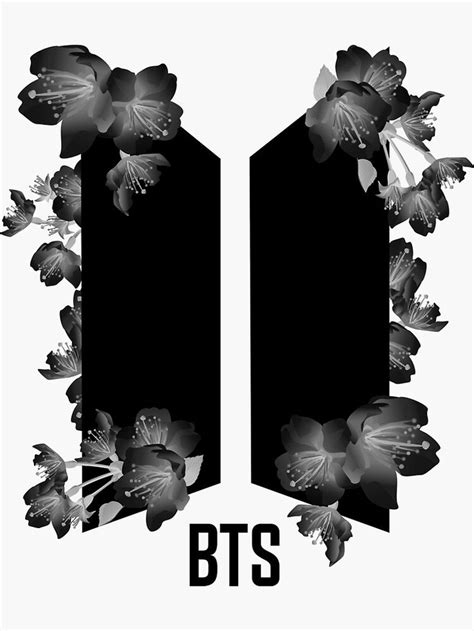 Bts Logo Sticker Sticker By Tmrkvc In 2021 Bts Tattoos Sticker