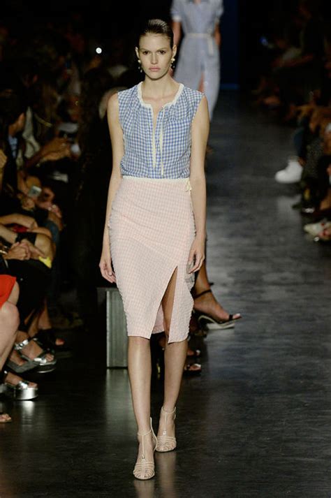 gingham trend for spring 2015 gingham takes the spring 2015 runways