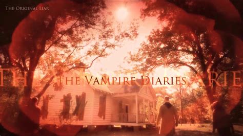 The Vampire Diaries Season 5 Opening Credits Youtube