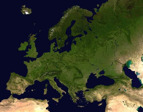 File:Europe satellite orthographic.jpg - Wikimedia Commons