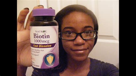 You should include it in your diet regularly if possible. HAIR UPDATE! Biotin by Natrol - YouTube