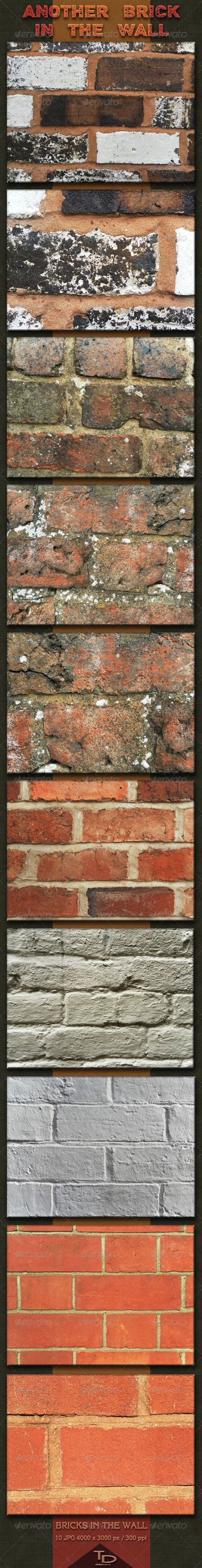 Another Brick In The Wall Brick In The Wall Brick Textured Background
