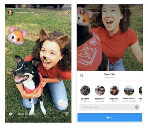 Instagram Now Lets You Share Stories In Direct Messages Venturebeat