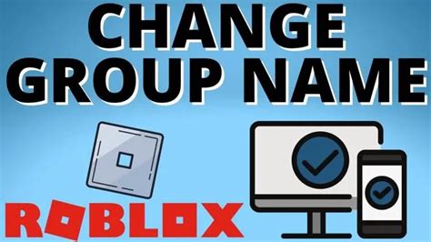 How To Change Group Name In Roblox For Free Rename Groups