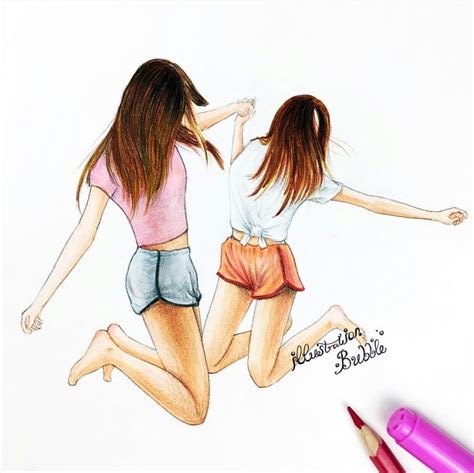 This Looks Like Something Me And My Best Friend Would Do Best Friend Drawings Drawings Of