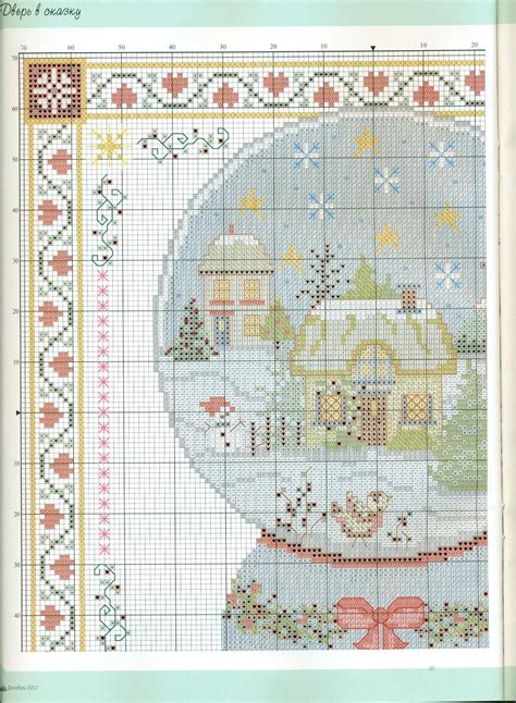 Hi there, i'm rhea the woman behind crafty guild. PART 1 snow globe | Cross stitch christmas ornaments, Xmas ...