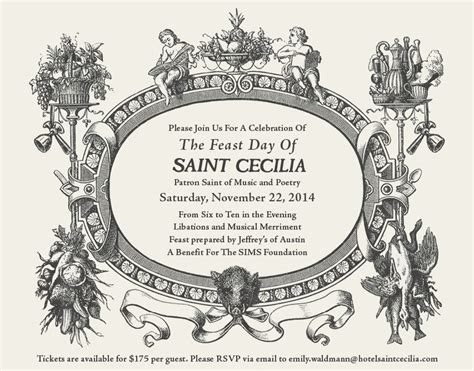 Feast Day Of St Cecilia Farmhouse Delivery