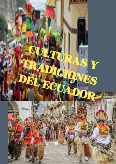 Culturas Y Tradiciones Del Ecuador By Alex Flipsnack