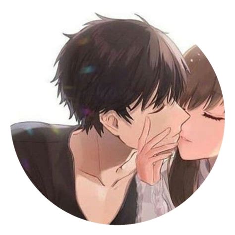 Couple Anime Kissing Matching Pfp