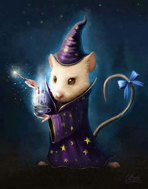 Fairy Mice Wizard Fairy Tales Art Fantasy
