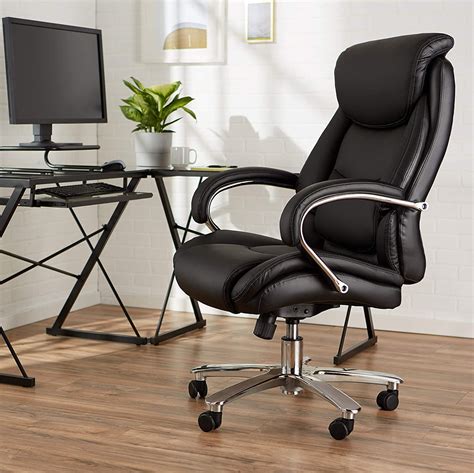 Big And Tall Executive Office Desk Chair Adjustable With Armrest 500