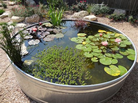 Metal Tank Garden Pond Excellent How To Via The Link Dont Forget To