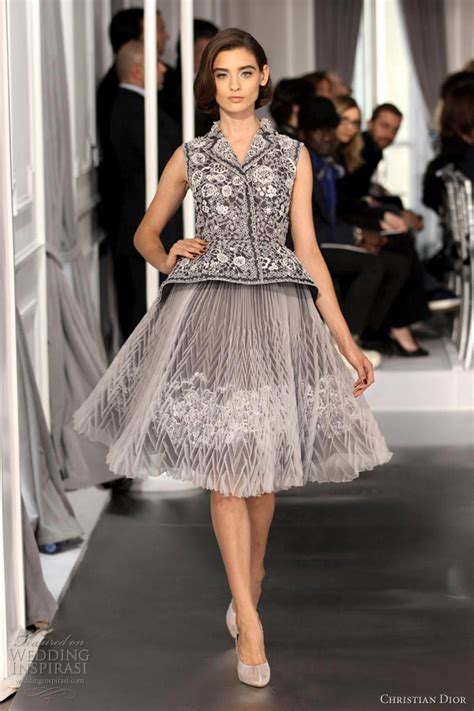 Christian Dior Springsummer 2012 Couture Wedding Inspirasi