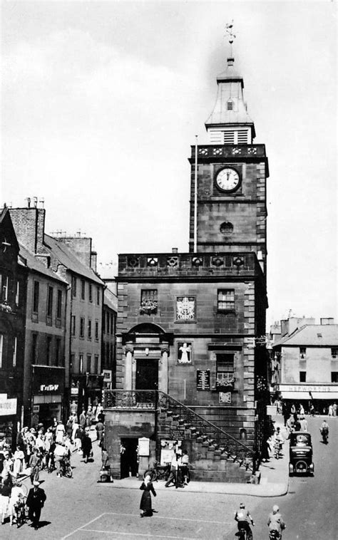 Tour Scotland Photographs Old Photographs High Street Dumfries Scotland