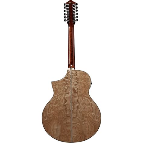 Ibanez Exotic Wood Series Ew2012asent 12 String Acoustic Electric