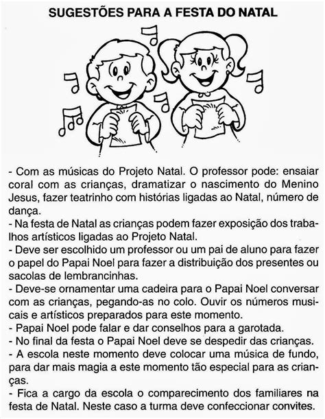 História Infantil De Natal Para Imprimir