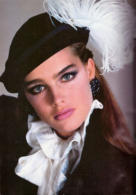 1980 Vogue Fashion Magazine Brooke Shields Sigourney