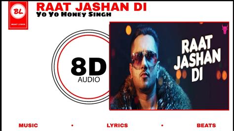 Raat Jashan Di Yo Yo Honey Singh Jasminesandlas Zorawar Bass Boosted Youtube