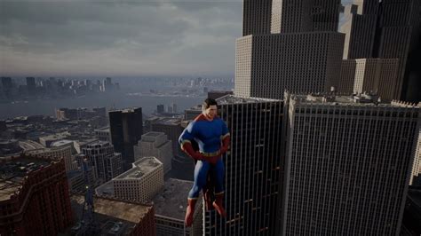 Superman Unreal Engine 5 Demo Youtube