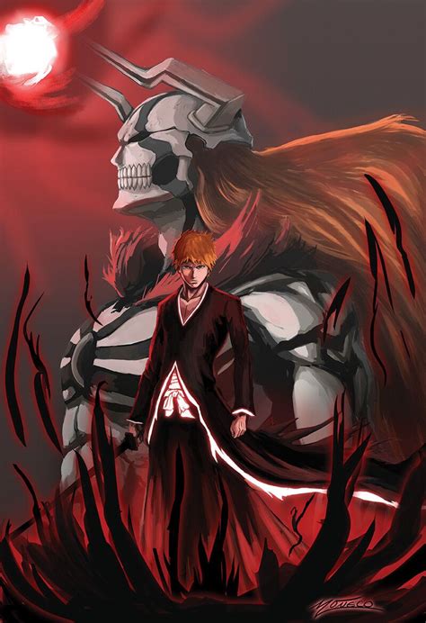 Ichigo Vasto Lorde Averymoneco Arts Walker Bleach Anime Ichigo