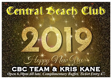 New Years Eve 2019 Central Beach Club