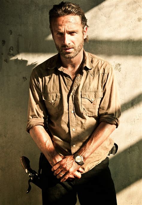Movie Star Andrew Lincoln As Rick Grimes The Walking Dead