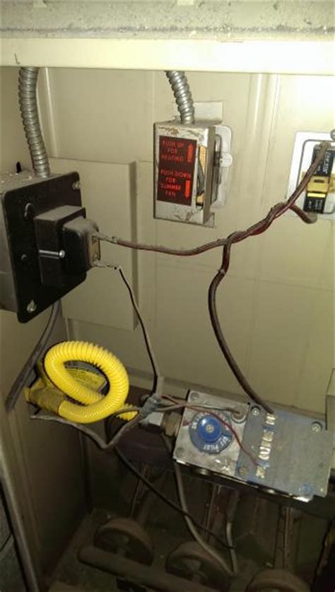 It is easy to wire a thermostat to your furnace blower with a few tools and a little time. New Thermostat Help (2 Wire Gas Furnace - Heat Only) - DoItYourself.com Community Forums