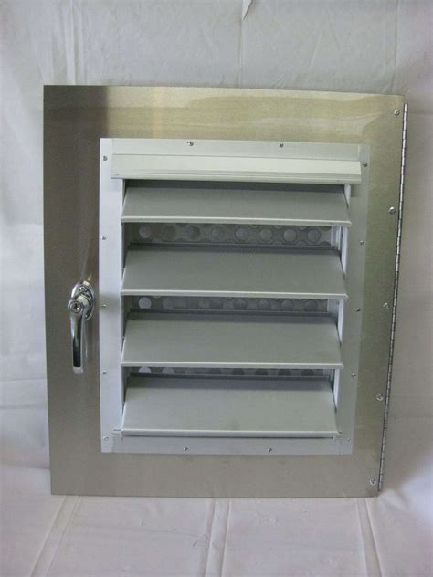 Stainless Steel Dog Box Door Complete Assembled 22″w X 24″ H W15×18