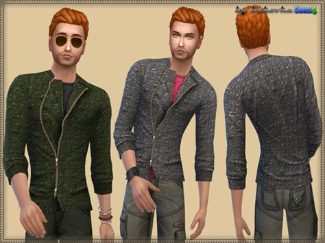 The Sims Resource Jacket Zipper By Bukovka • Sims 4 Downloads