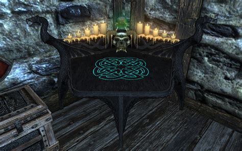 Celtic Enchanting Table At Skyrim Nexus Mods And Community
