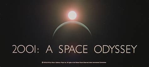 2001 A Space Odyssey Fonts In Use