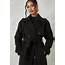 Black Formal Trench Coat  Missguided