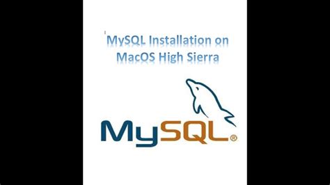 How To Install Mysql On Macos X High Sierra Quick And Easy Tutorial