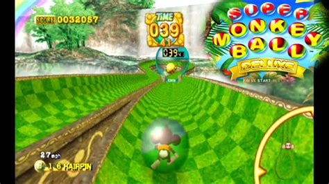 Super Monkey Ball Deluxe Ps2 Gameplay Youtube