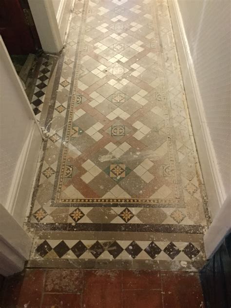 Victorian Tiles Discovered Under Lino Renovated In