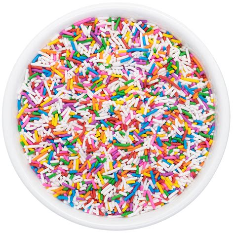 Assorted Rainbow Sprinkles David Roberts Food Corp