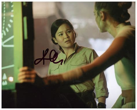 Kelly Marie Tran Signed 8x10 Photo Star Wars Rose Tico Autographed Aco