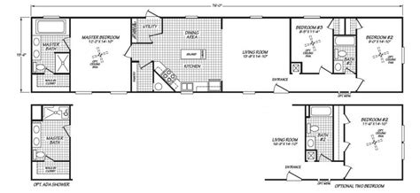 Fleetwood Mobile Homes Floor Plans 1997 Model