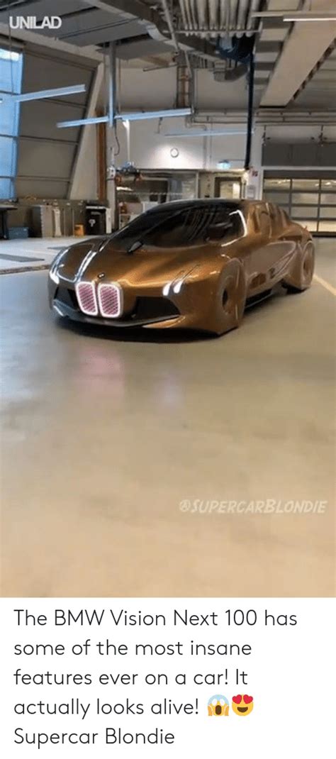 Unilad Supercarblondie The Bmw Vision Next 100 Has Some Of The Most
