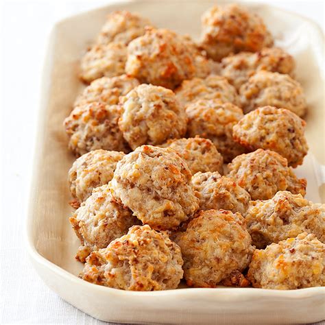 Biscuit Sausage Cheese Balls