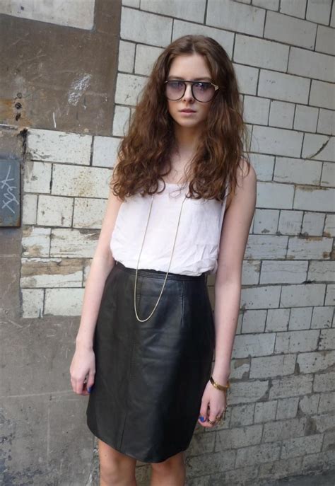 Love This Geek Chic Styling Leather Skirts 2dayslook Fashion