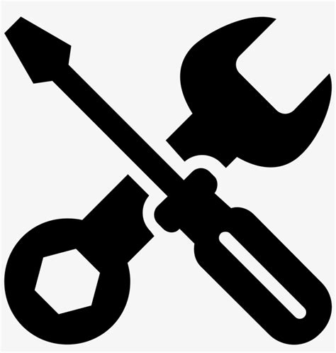 Clip Art Black And White Download Maintenance Icono Maintenance Icon