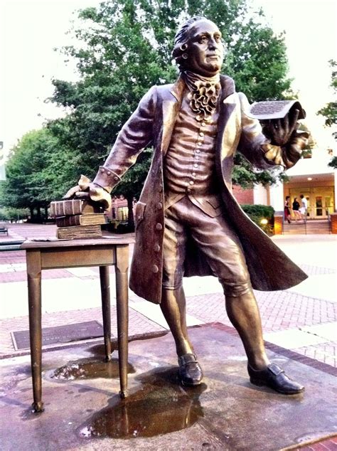 George Mason Statue At Gmu Bubby Flickr