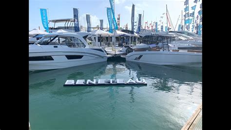 Beneteau Booth Walk Through At Miami International Boat Show 2020 By