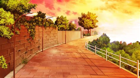 Anime Scenery Backgrounds 03 Pemandangan Anime Latar Belakang